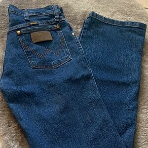 Wrangler Blue Relaxed Jeans Classic Style